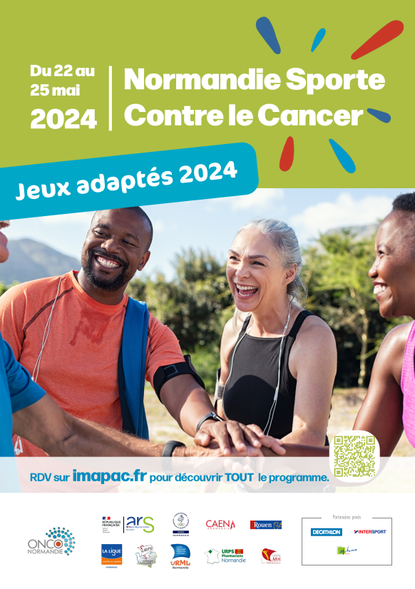 Normandie Sporte Contre le Cancer – Jeux Adaptés 2024 - le 22 et 25 mai 2024